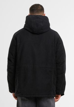 Голям размер мъжка парка с подплата 