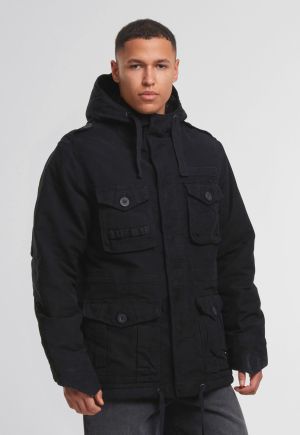 Голям размер мъжка парка с подплата 