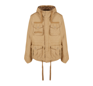 Голям размер мъжка парка с подплата 