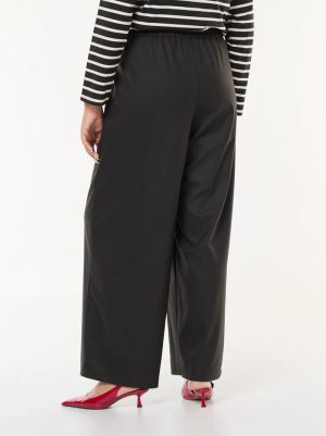 Широк дамски панталон макси размер