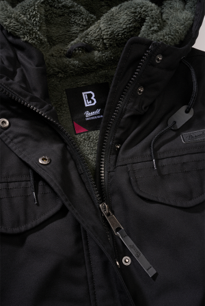 Голям размер дамска парка с подплата