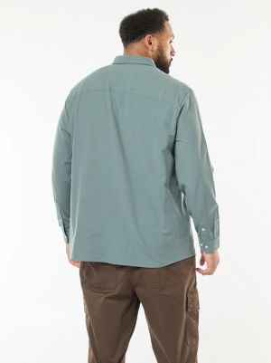 Мъжка права риза тип Оксфорд