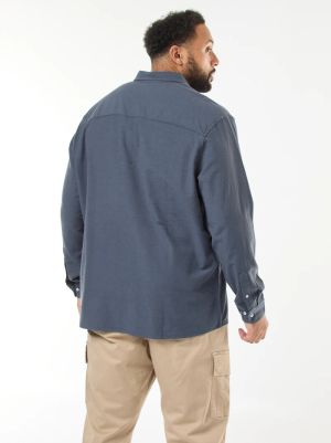 Мъжка права риза тип Оксфорд