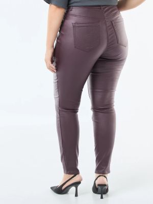 Прави панталони от сатен