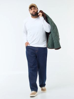 Широки мъжки дънки