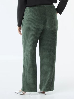 Широки дамск ипанталони от кадифе