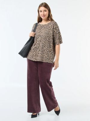 Широки дамск ипанталони от кадифе