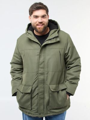 Водонепромокаема мъжка парка с подплата