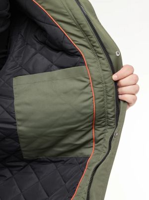 Водонепромокаема мъжка парка с подплата