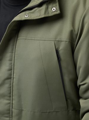 Водонепромокаема мъжка парка с подплата