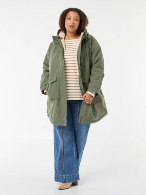 Голям размер дамска парка с подплата