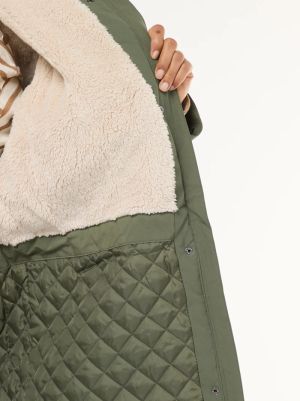 Голям размер дамска парка с подплата