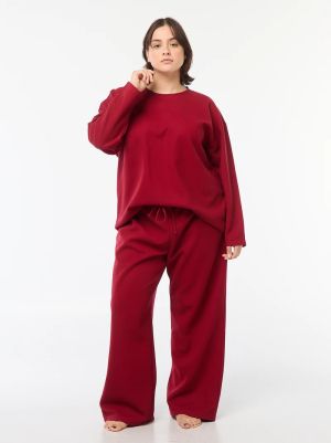 Дамска пижама голям размер