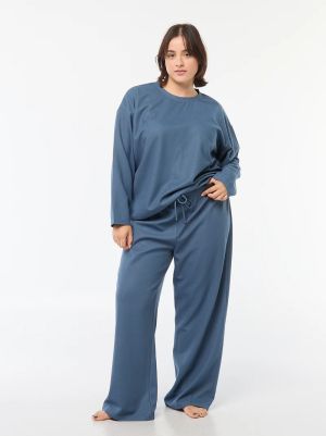 Дамска пижама голям размер