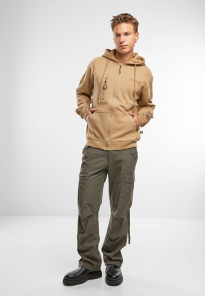 Голям размер мъжки тактически суичър