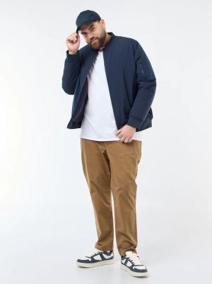 Елегантен мъжки панталон с ластик на колана