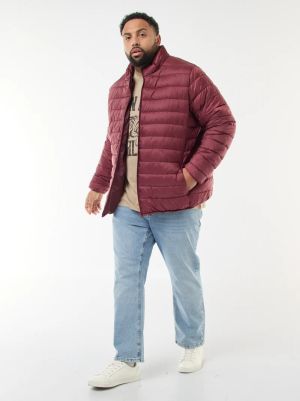 Леко, пухено яке с висока яка