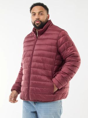 Леко, пухено яке с висока яка