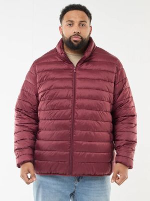 Леко, пухено яке с висока яка