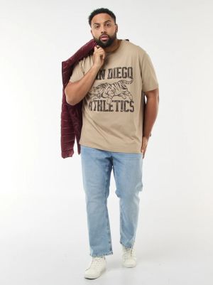 Голям размер мъжка тениска