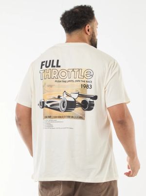 Голям размер мъжка тениска