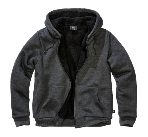 Голям размер мъжки суичър с подплата