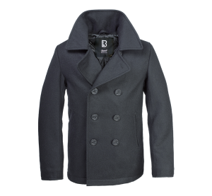 Мъжко вълнено палто голям размер