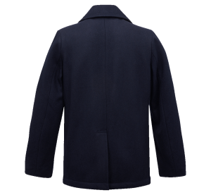 Мъжко вълнено палто голям размер