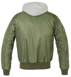 Мъжко яке с качулка голям размер