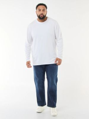 Голям размер мъжки прави дънки