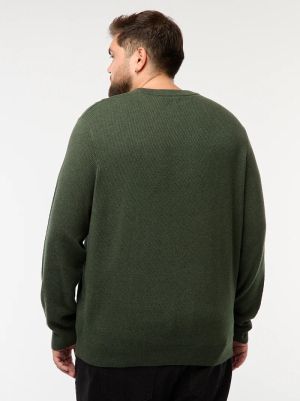 Голям размер мъжки пуловер