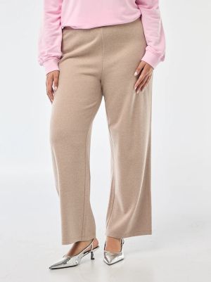 Дамски панталон с широки крачоли 