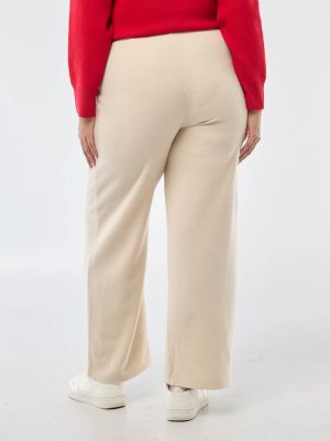 Дамски панталон с широки крачоли 