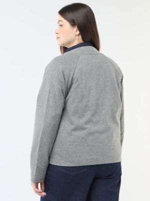 Лека дамска жилетка голям размер