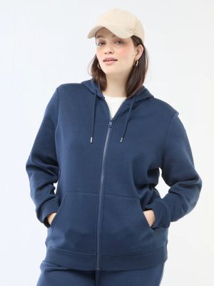 Голям размер дамски суичър