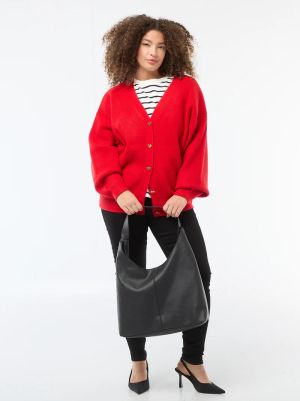 Жилетка с V-образно деколте с копчета