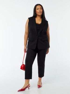 Дамски панталон макси размер тип "Цигара"