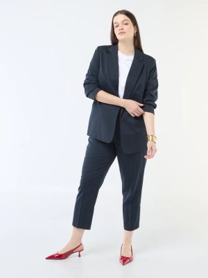 Дамски панталон макси размер тип "Цигара"