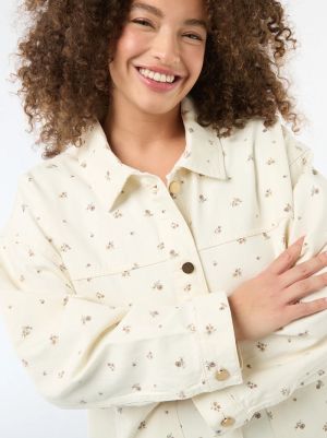 Голям размер дамско дънково яке