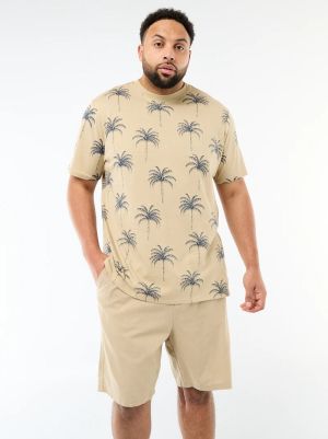 Голям размер мъжка тениска