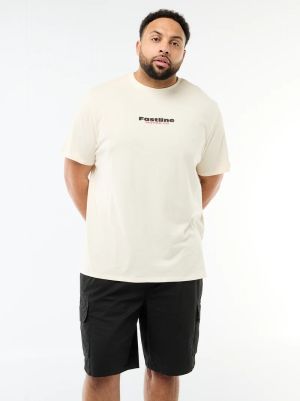 Голям размер мъжка тениска