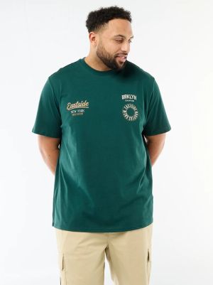 Голям размер мъжка тениска