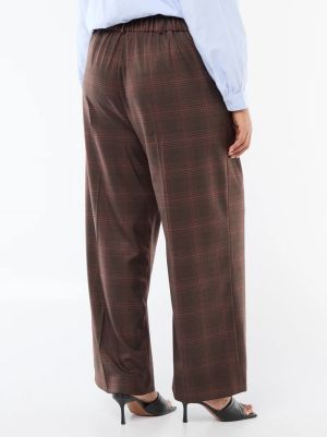 Широки дамски панталони  макси размер