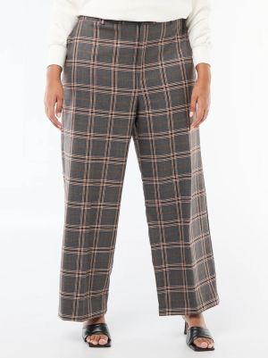 Широки дамски панталони  макси размер