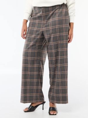 Широки дамски панталони  макси размер