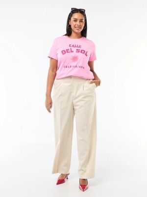 Панталон с висока талия и широки крачоли