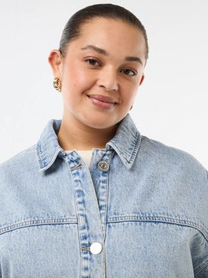 Дънково яке голям размер