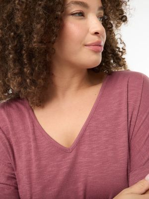 Дамска блуза с къс ръкав от керп