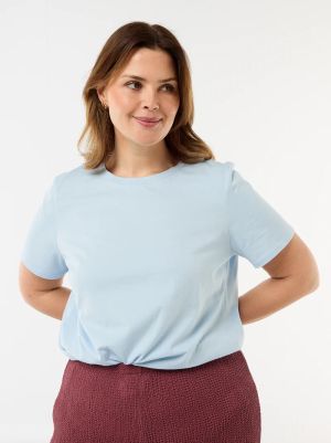 Голям размер дамска тениска 100% памук