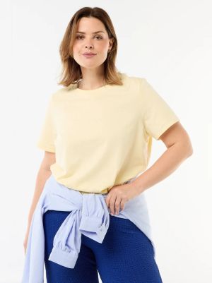 Голям размер дамска тениска 100% памук